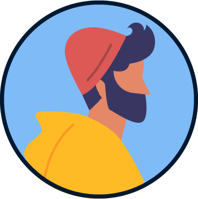 Profile avatar illustration
